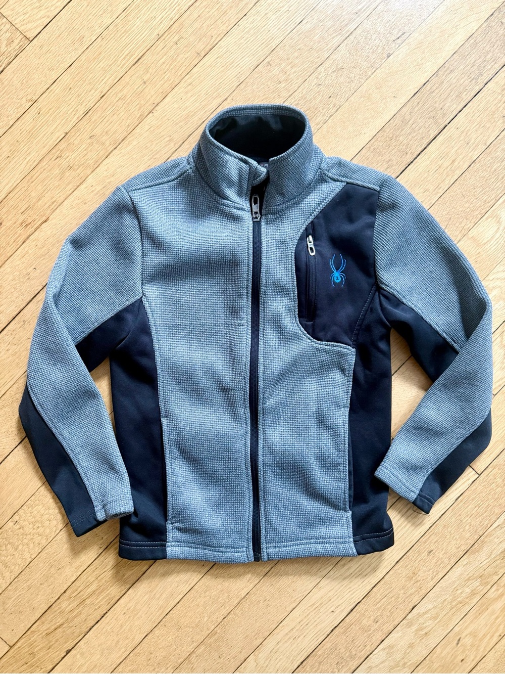 Spyder Boys Bandit Fleece Jacket Ski Size 7-8